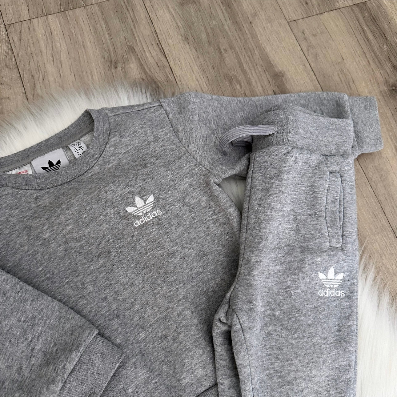 Adidas Boys Tracksuit - 6/9 months