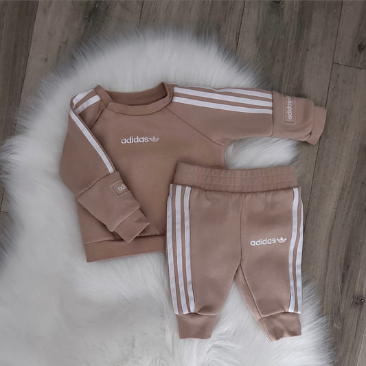 Adidas Boys Tracksuit - 0/3 months