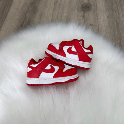 Nike Dunks ‘University Red White’ Trainers - 2.5 Infant
