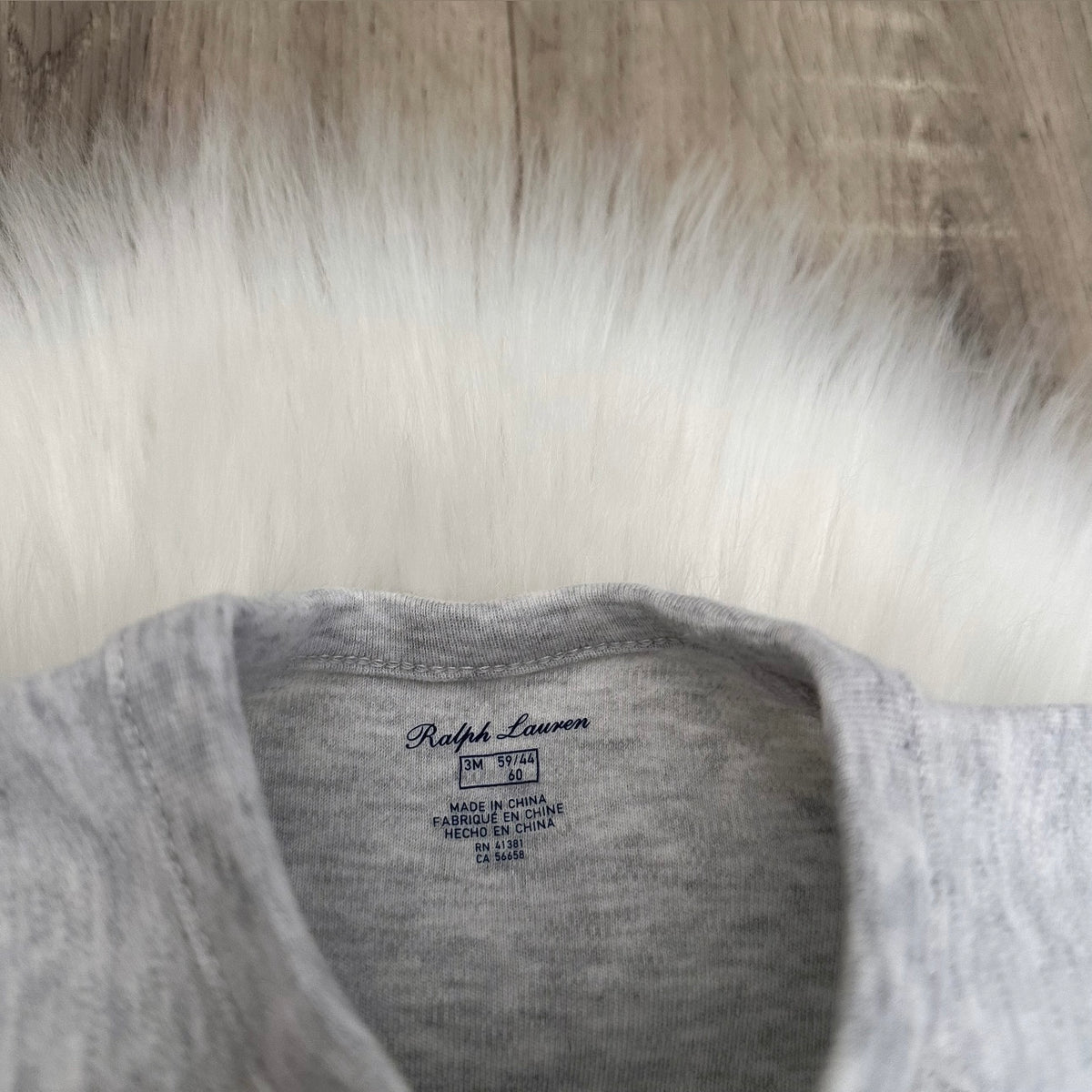 Ralph Lauren Boys Babygrow Hat Set - 3M