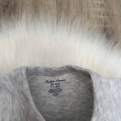 Ralph Lauren Boys Babygrow Hat Set - 3M