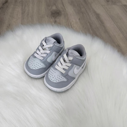 Nike ‘Wolf Grey’ Boys Dunks Trainers - 1.5 UK
