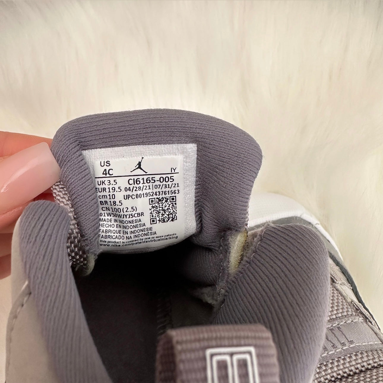 Jordan Boys Soft Sole Trainers - 3.5 UK