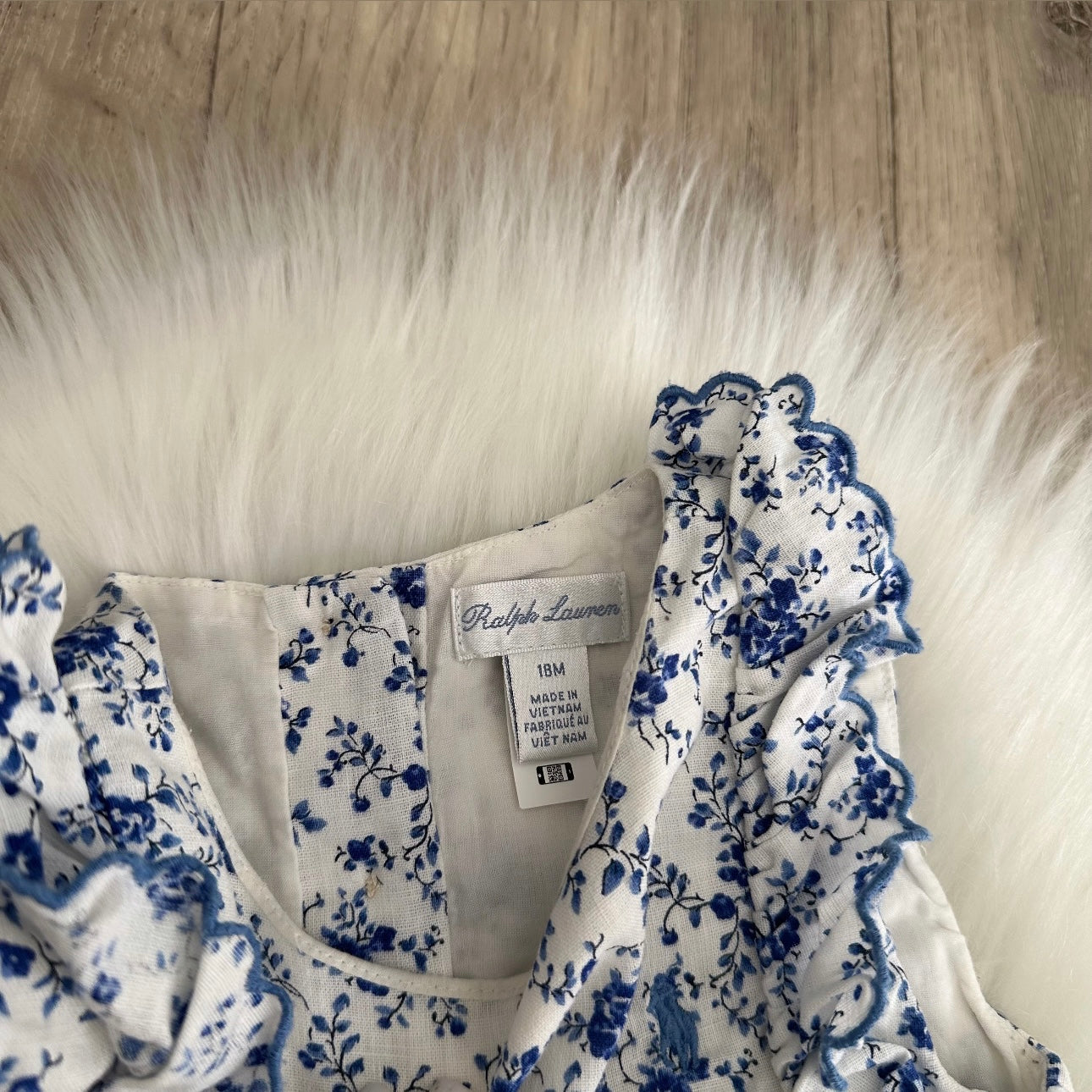 Ralph Lauren Girls Romper - 18M