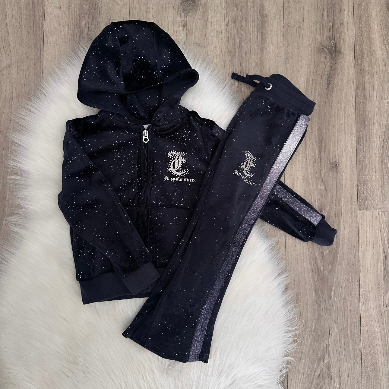 Juicy Couture Girls Tracksuit - Age 3/4