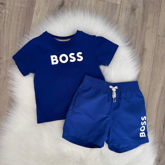 Hugo Boss Boys Shorts Set - 18M