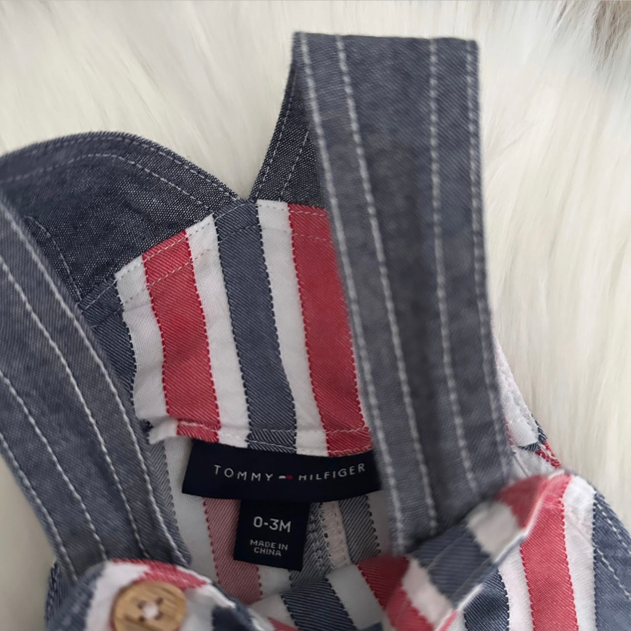 Tommy Hilfiger Boys Dungarees - 0/3 months