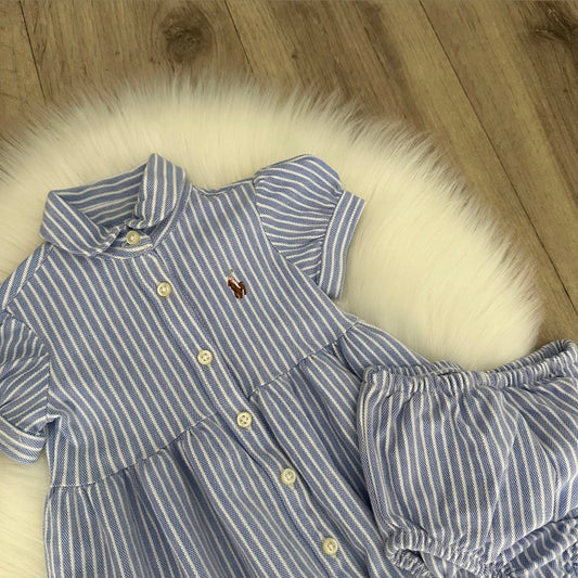 Ralph Lauren Girls Dress Set - 3M