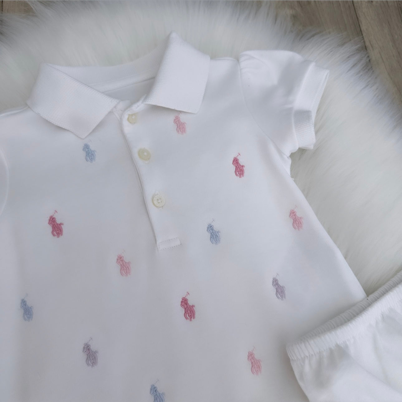 Ralph Lauren Girls Dress Set - 6M
