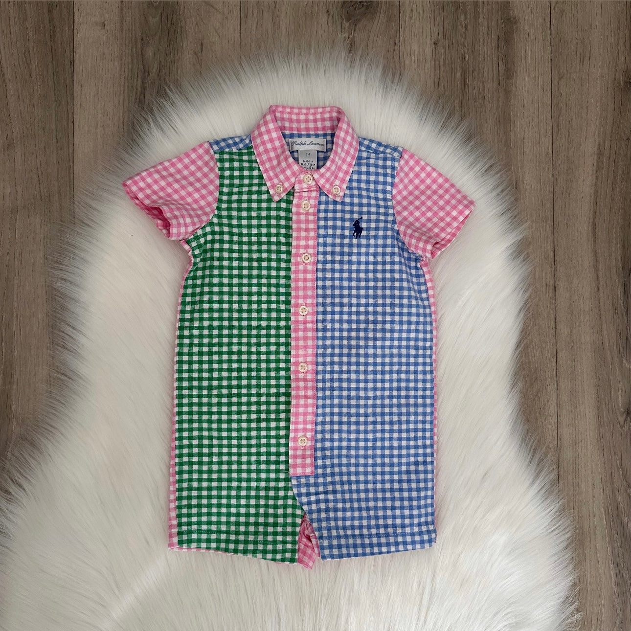 Ralph Lauren Boys Romper - 6M