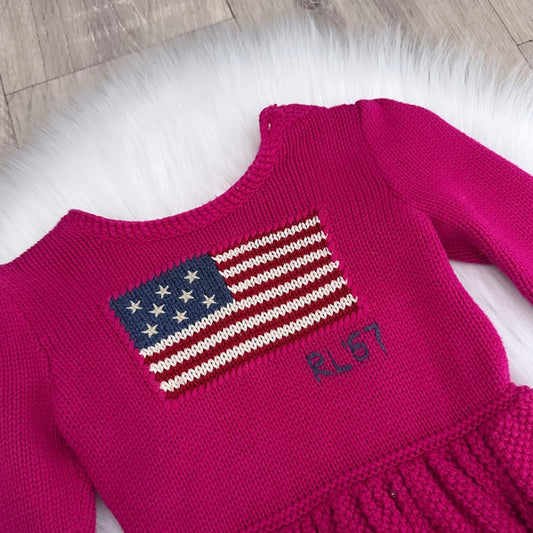 Ralph Lauren Girls Jumper - 6M