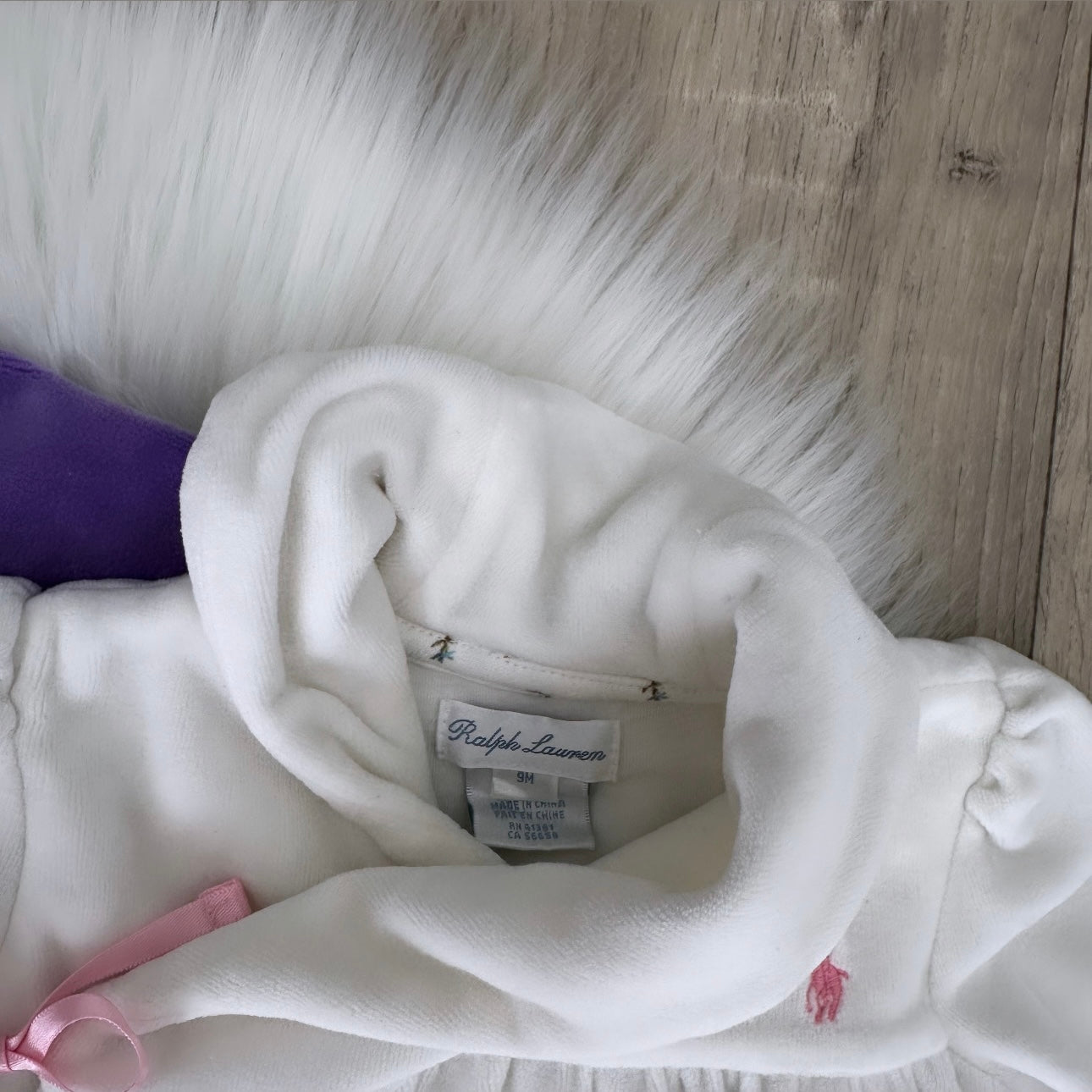 Ralph Lauren Girls Babygrow Set - 9M