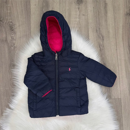 Ralph Lauren Girls Reversible Coat - 12M