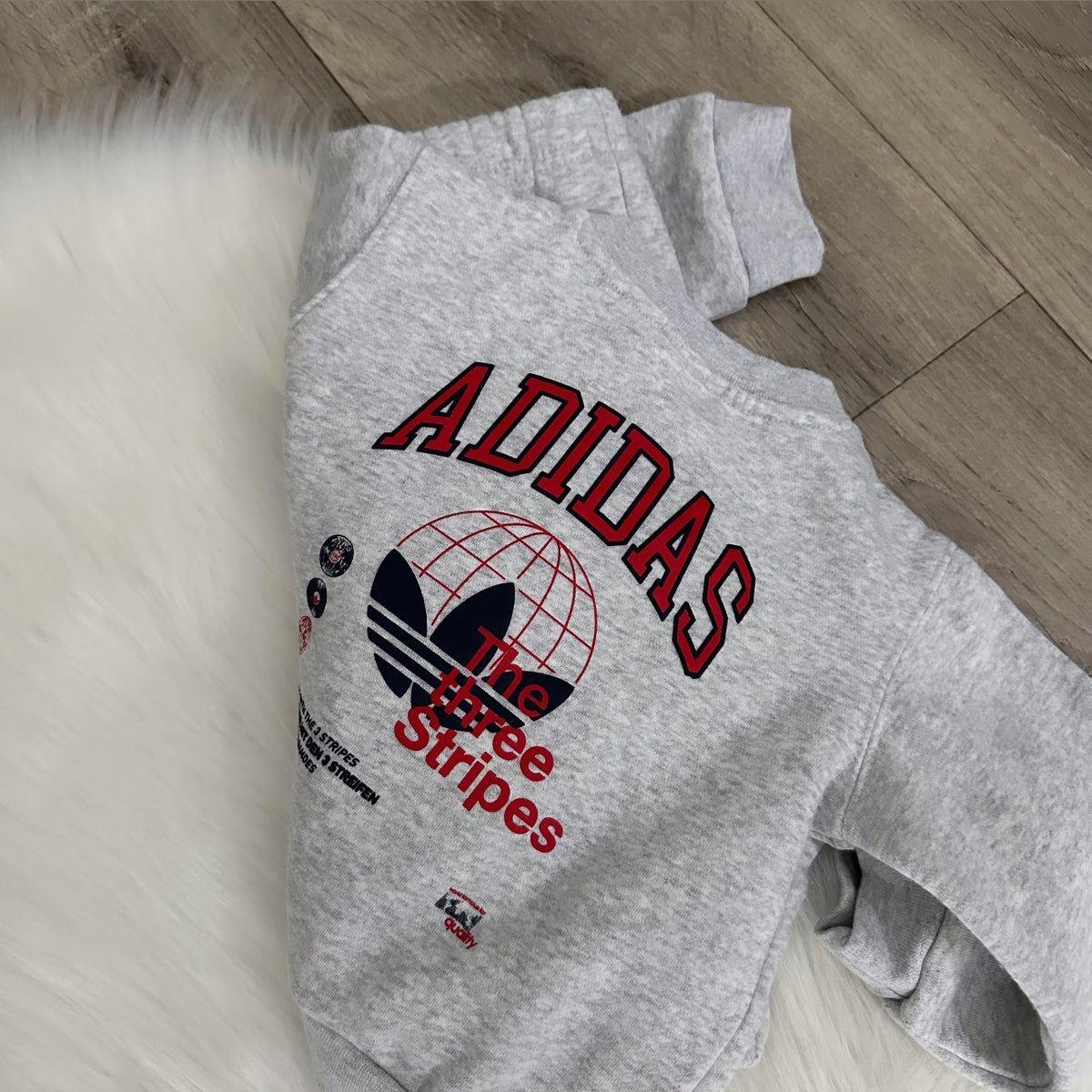 Adidas Boys Tracksuit Set - 6/9 months
