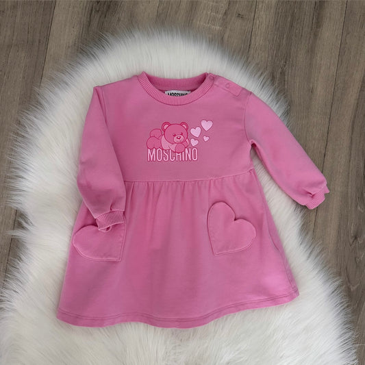 Moschino Girls Dress - 6/9 months