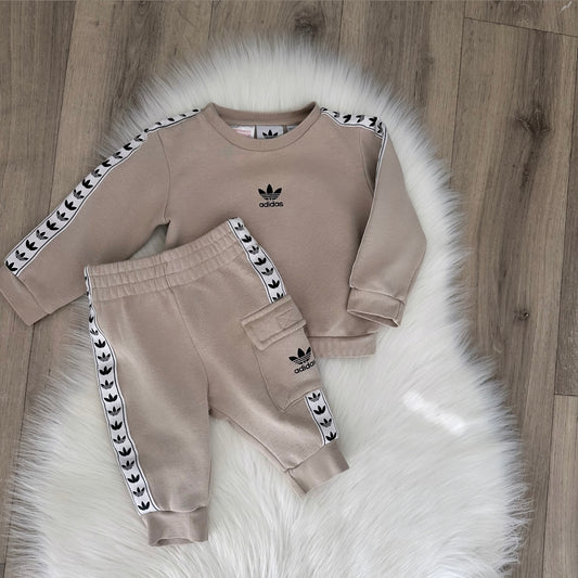 Adidas Boys Tracksuit - 3/6 months