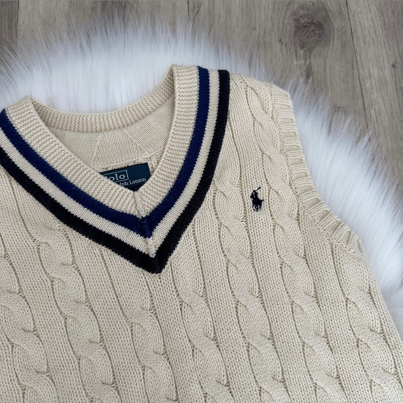 Ralph Lauren Boys Sleeveless Jumper - Age 7