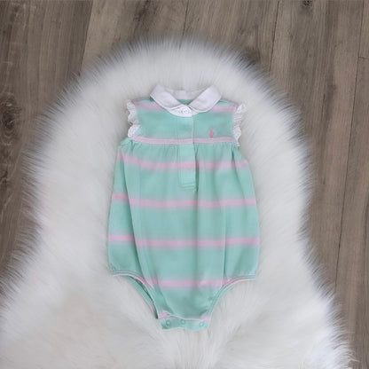 Ralph Lauren Girls Romper - 6M