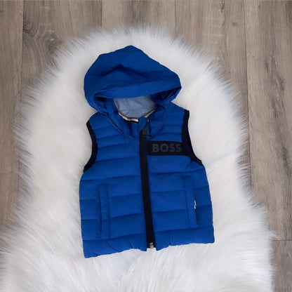Hugo Boss Boys Reversible Gilet - 3M