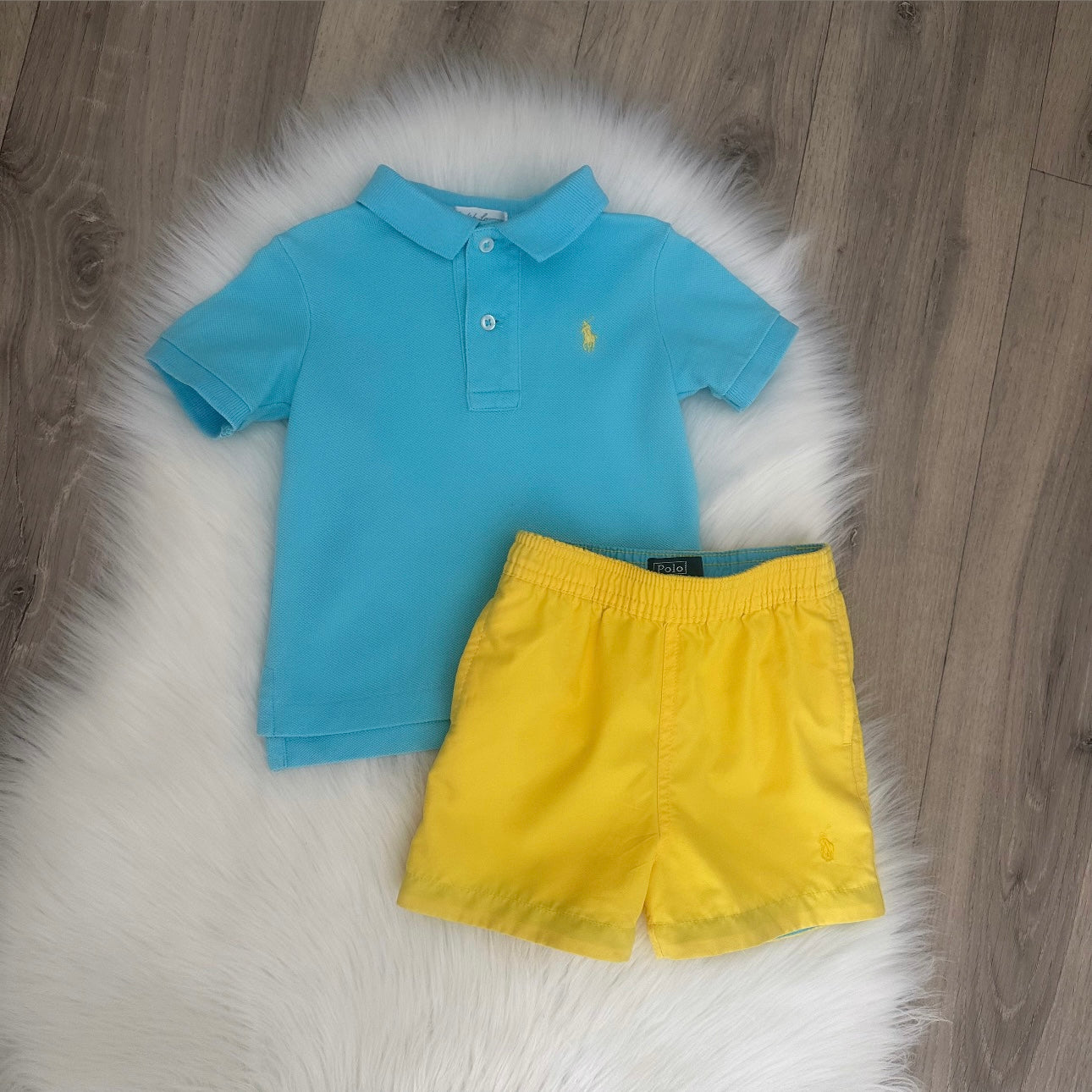 Ralph Lauren Boys Shorts Set - 12M