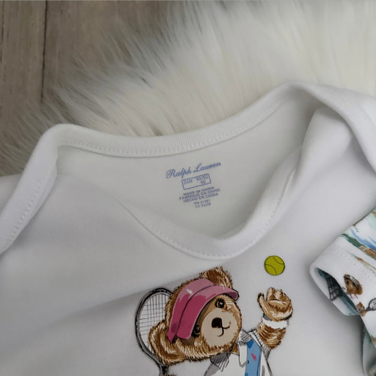Ralph Lauren Girls Vest Set - 24M