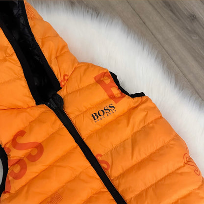 Hugo Boss Boys Reversible Gilet - 6M