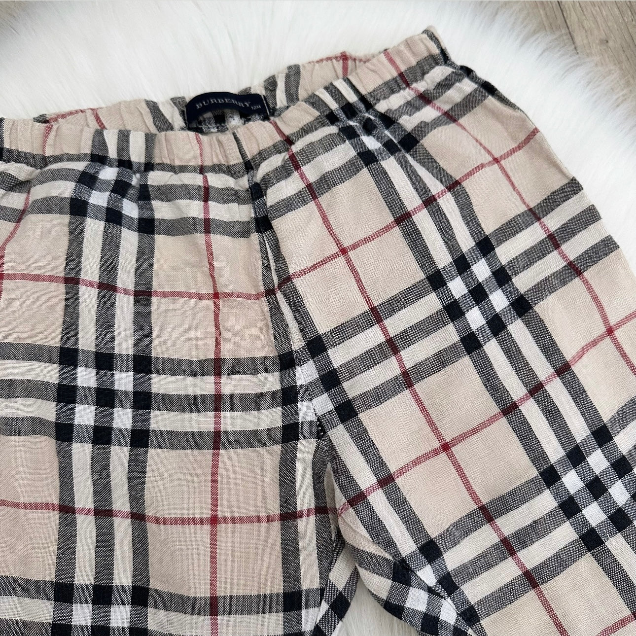 Burberry Vintage Linen Trousers - 12M