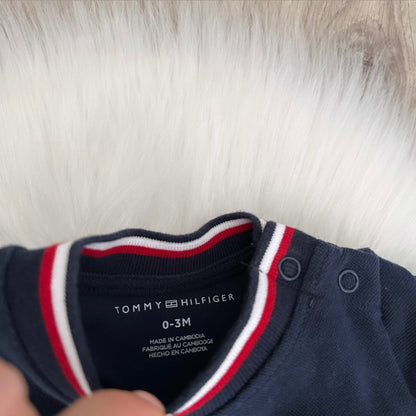 Tommy Hilfiger Boys Romper - 0/3 months