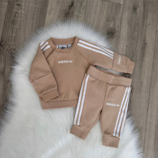 Adidas Boys Tracksuit - 0/3 months