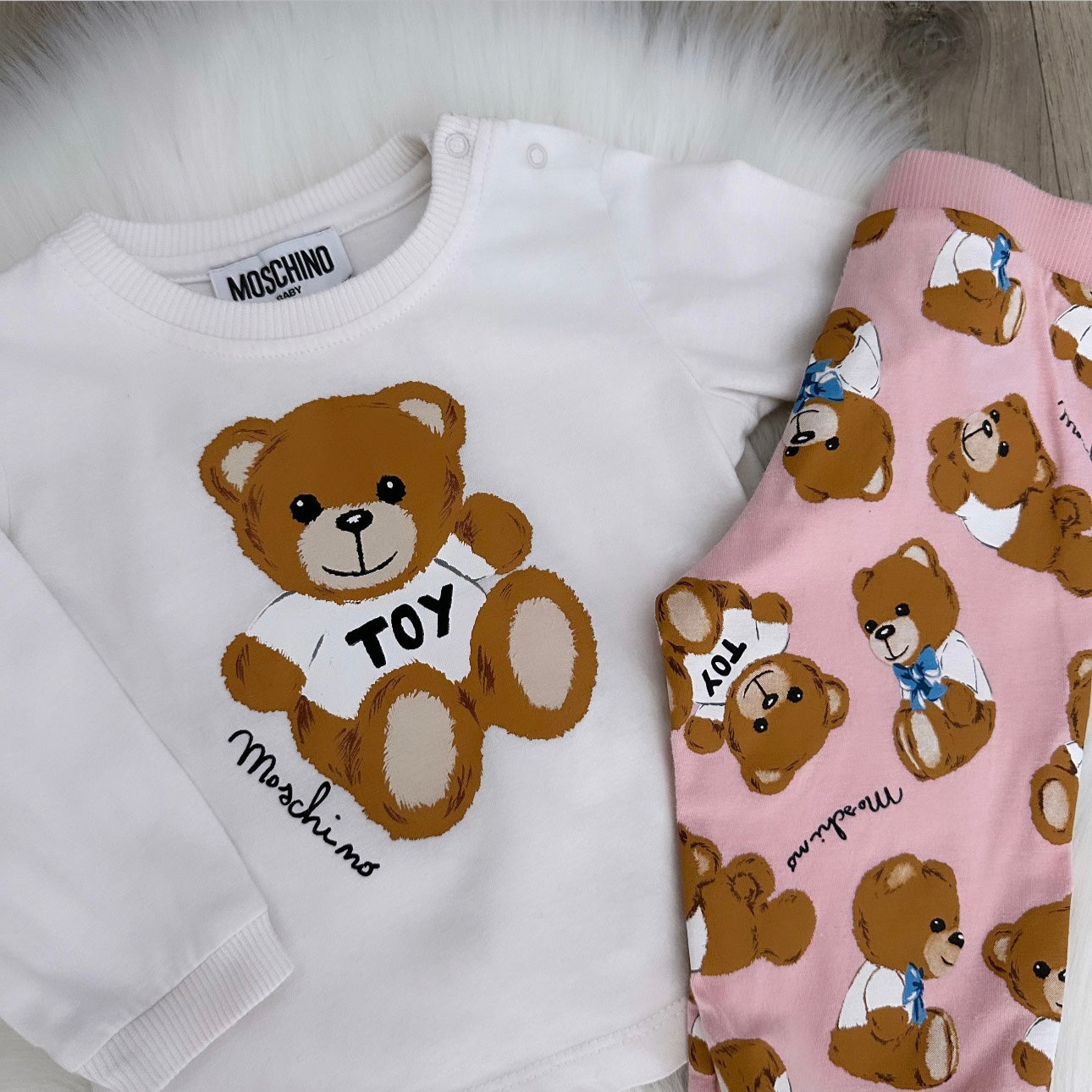Moschino Girls Set - 6/9 months