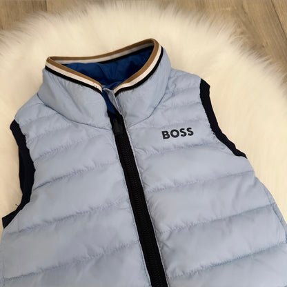 Hugo Boss Boys Reversible Gilet - 3M