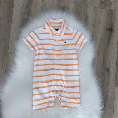 Tommy Hilfiger Boys Romper - 6/9 months