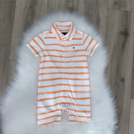 Tommy Hilfiger Boys Romper - 6/9 months