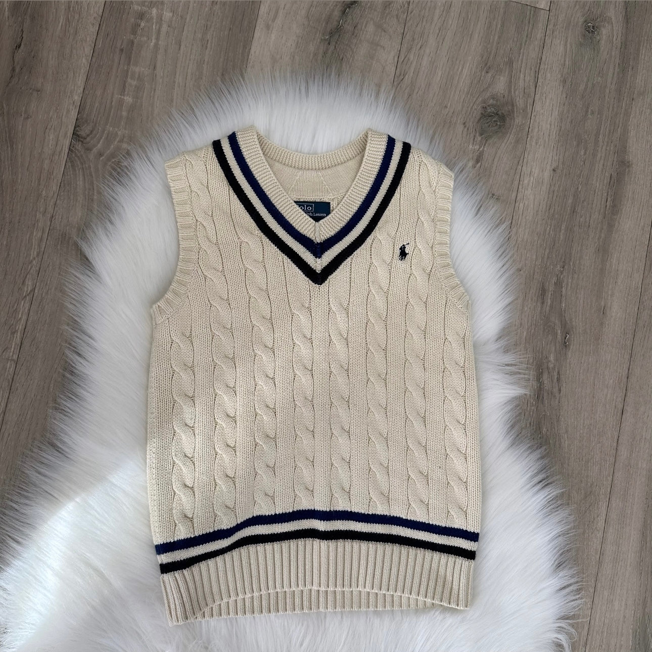Ralph Lauren Boys Sleeveless Jumper - Age 7