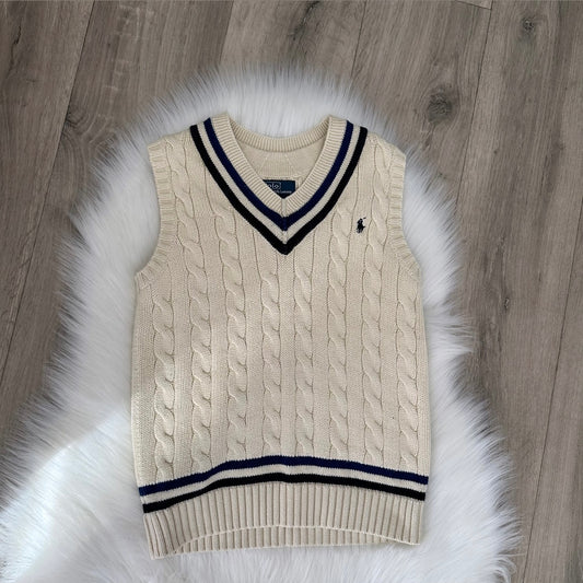 Ralph Lauren Boys Sleeveless Jumper - Age 7