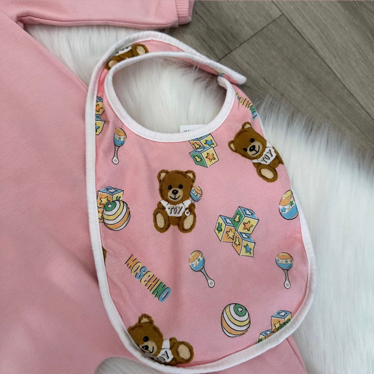 Moschino Girls Babygrow Set - 3/6 months