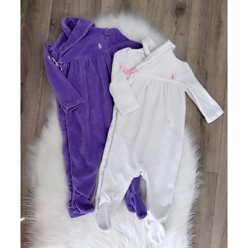 Ralph Lauren Girls Babygrow Set - 9M