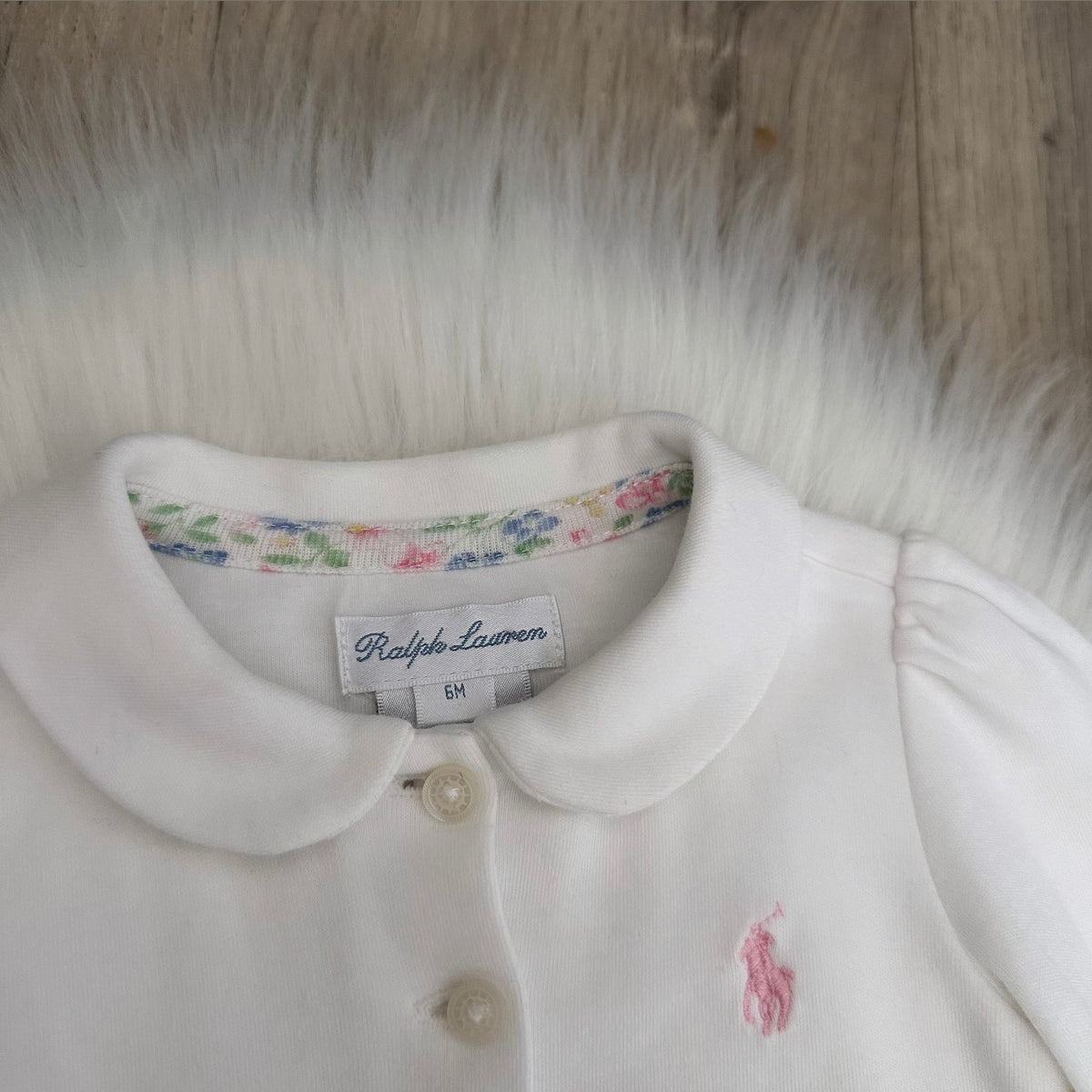 Ralph Lauren Girls Babygrow - 3M