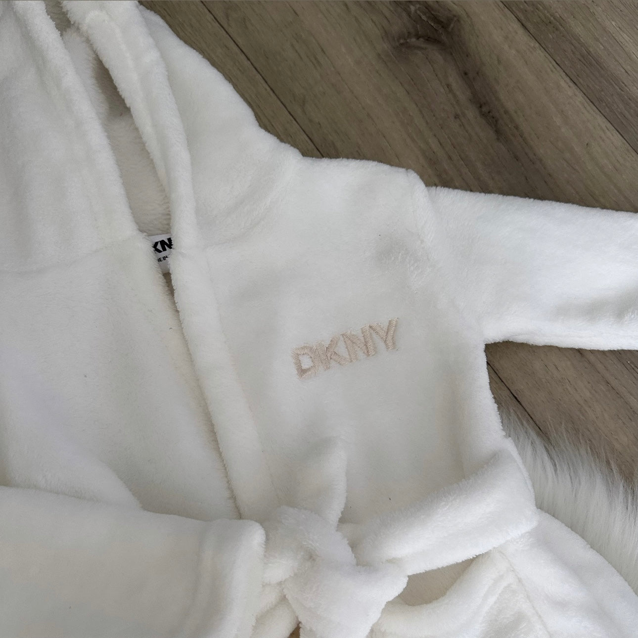 DKNY Unisex Babygrow Robe Set - 3/6 months
