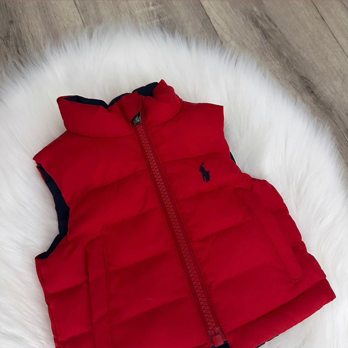 Ralph Lauren Boys Reversible Gilet - 3M