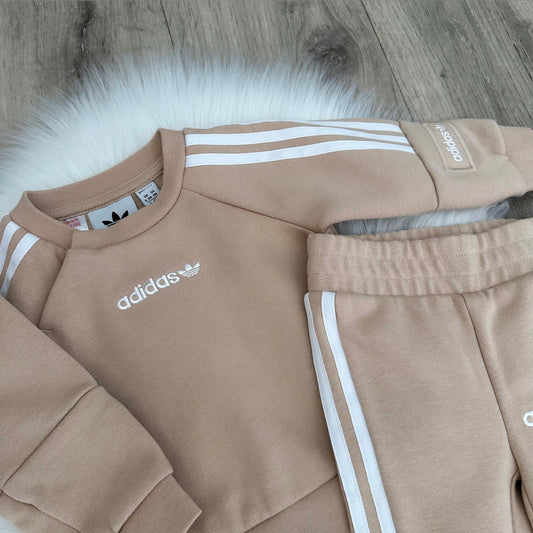Adidas Boys Tracksuit - 0/3 months