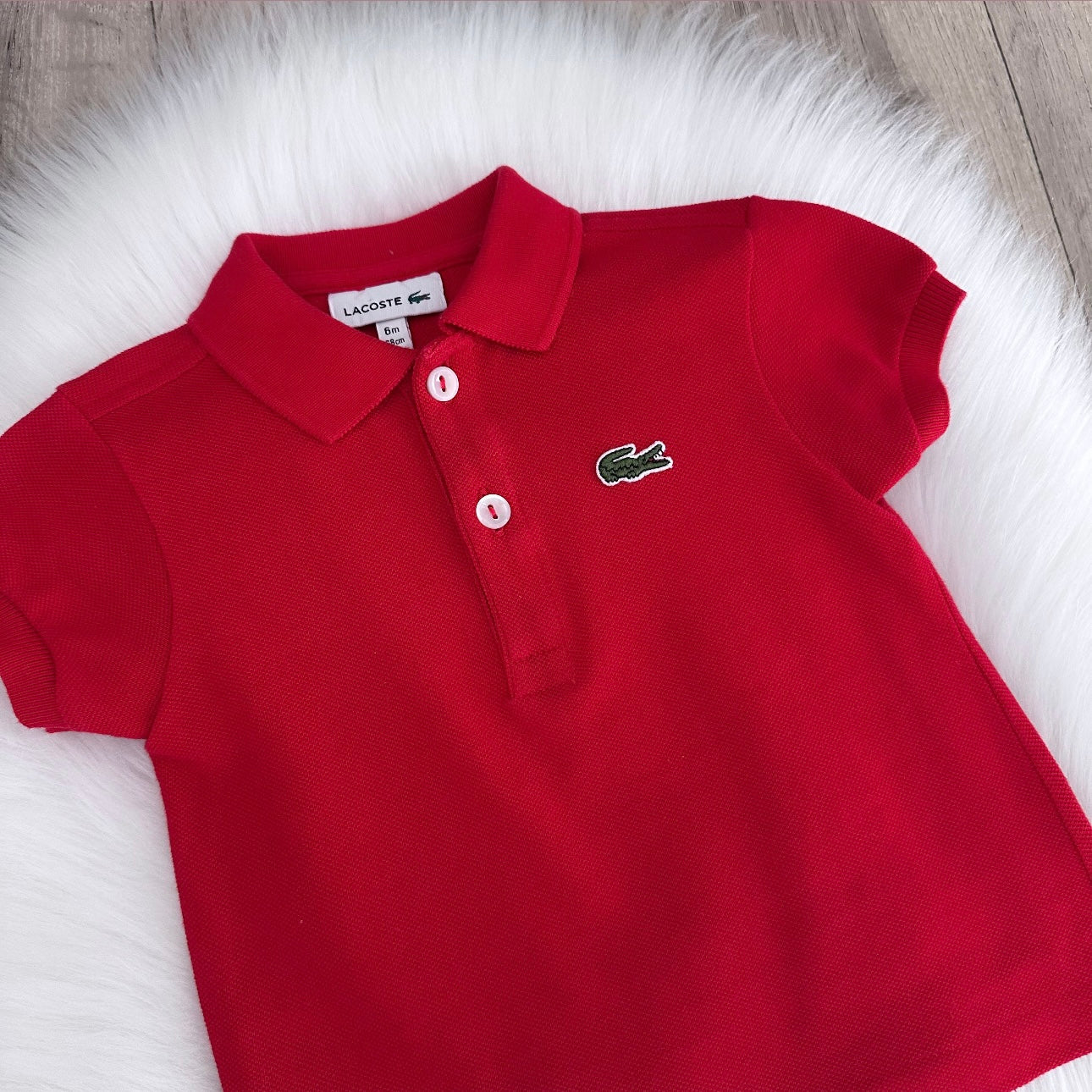 Lacoste Girls Polo Shirt - 6M