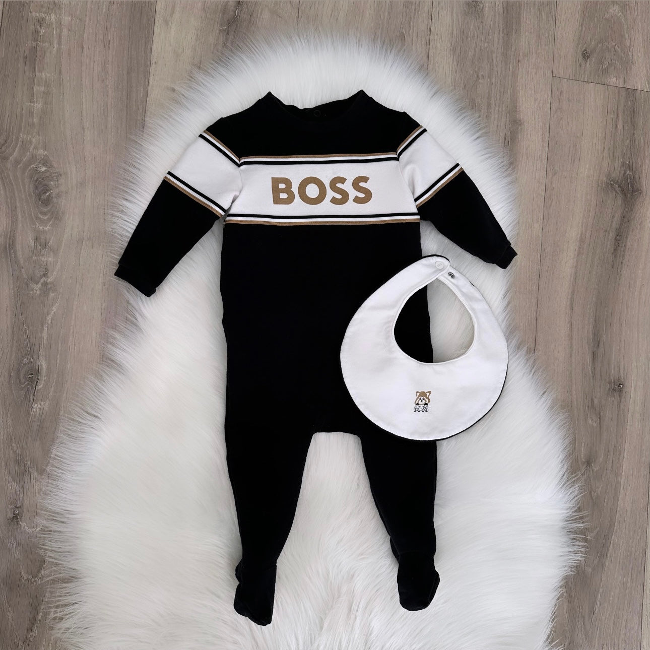 Hugo Boss Boys Babygrow Set - 6M