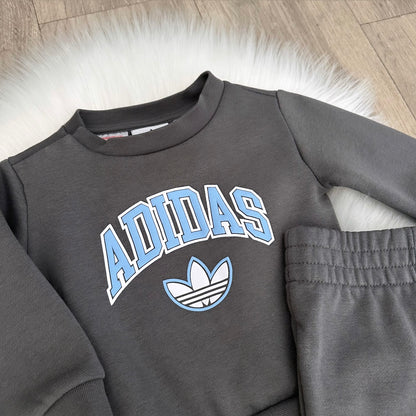 Adidas Boys Tracksuit - 0/3 months