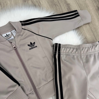 Adidas Boys Tracksuit - 0/3 months