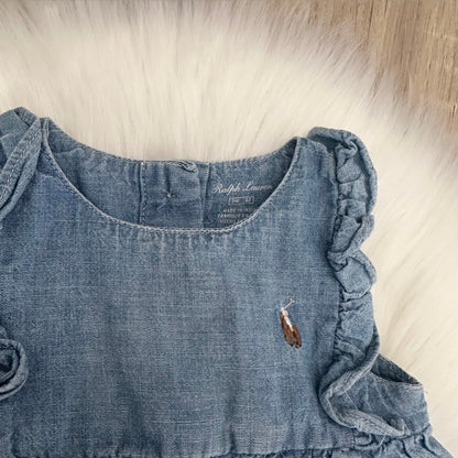Ralph Lauren Girls Romper - 3M