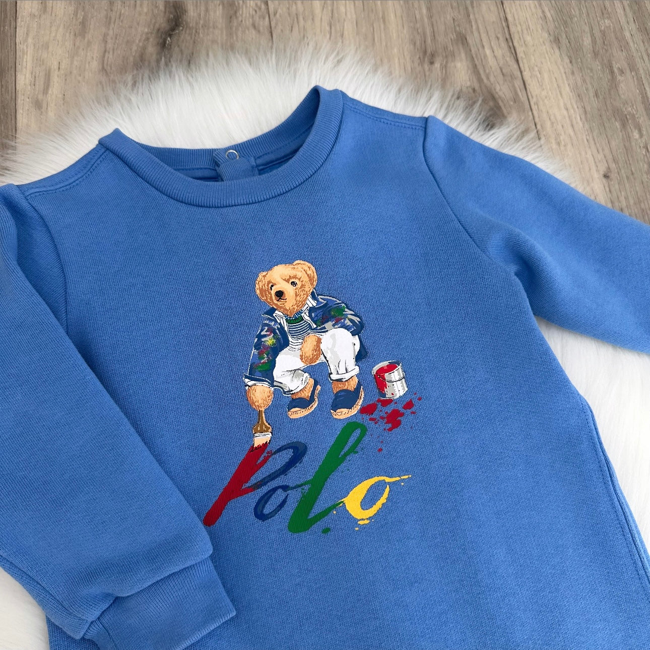 Ralph Lauren Boys Babygrow - 12M