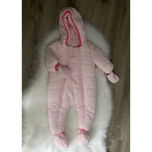 Hugo Boss Girls Snowsuit - 6M