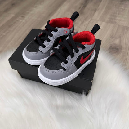 Jordan 1 ‘Cement Fire Red’ Boys Trainers - 3.5 Infant