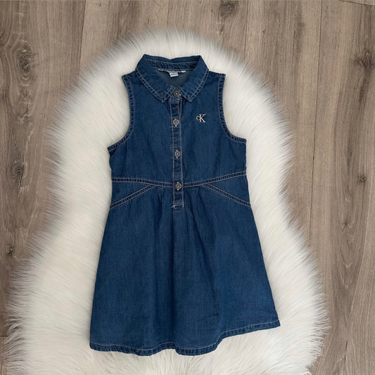 Calvin Klein Girls Dress - Age 4